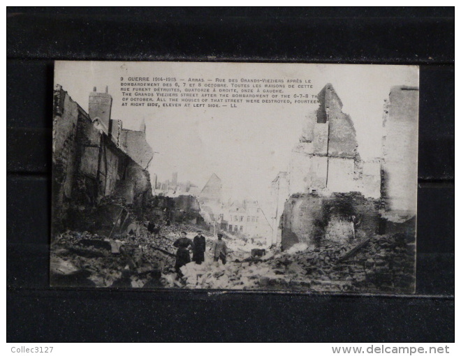 F01 - Guerre 1914-18 - 62 - Arras - Rue Des Grands Vieziers ... - Guerre 1914-18
