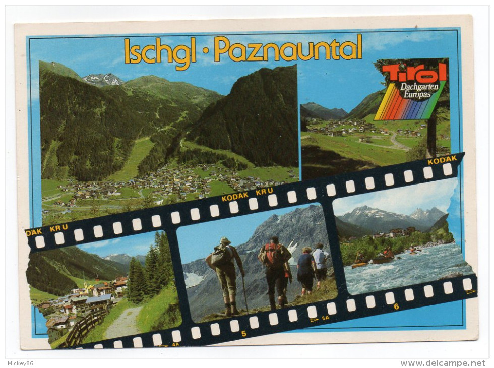 Autriche--ISCHGL-PAZNAUNTAL--1987--Multivues ,cpm N°4326 Rudolf Mathis---Beau Timbre Franz Liszt - Ischgl