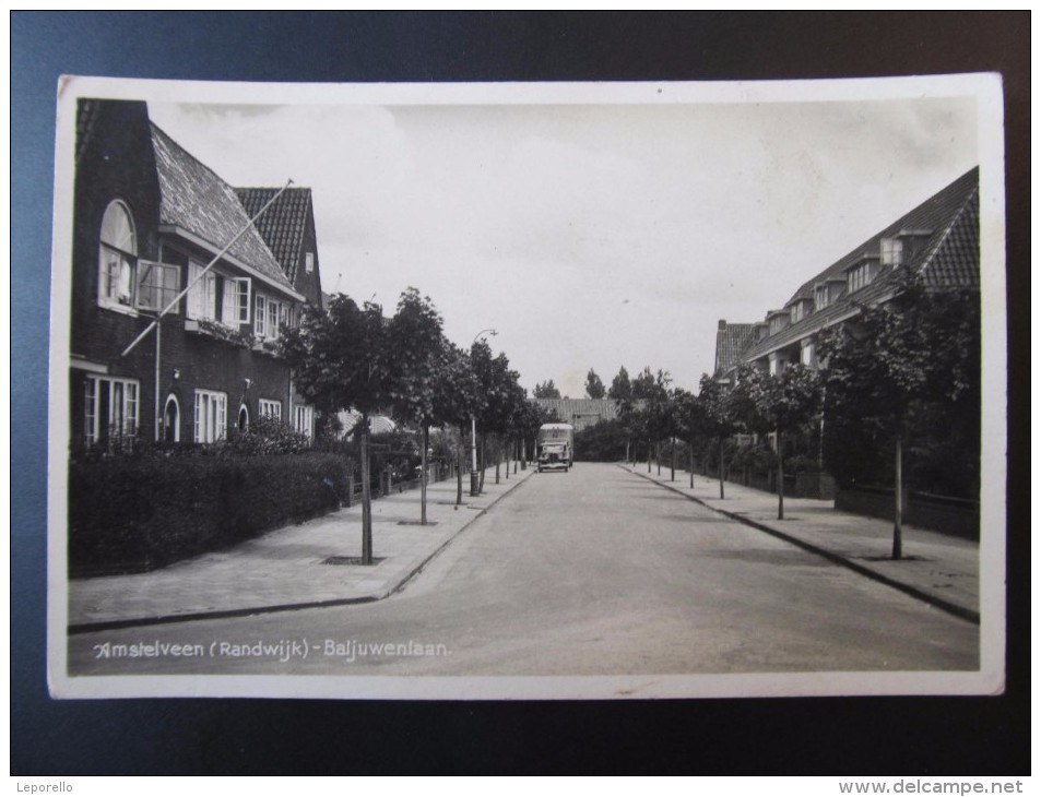 AK AMSTELVEEN Baljuwenlaan  Bus Ca. 1930  /// D*19699 - Amstelveen