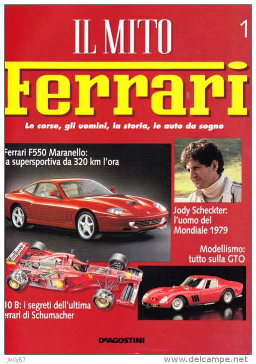 IL MITO FERRARI  - N.1 - DE AGOSTINI - 1996 - Motores