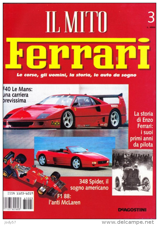 IL MITO FERRARI  - N.3 - DE AGOSTINI - 1996 - Engines