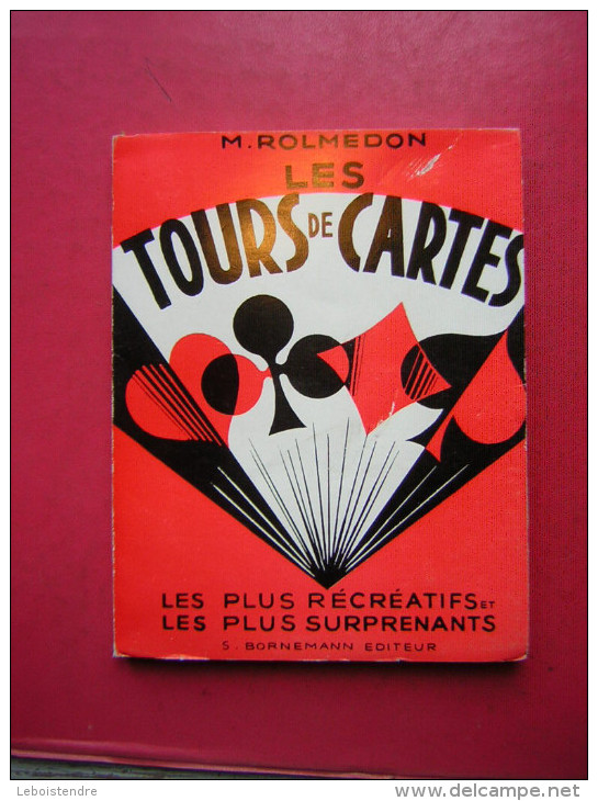 M ROLMEDON  LES TOURS DE CARTES 1968 LES PLUS RECREATIFS Et LES PLUS SURPRENANTS  S BORNEMANN EDITEUR - Giochi Di Società