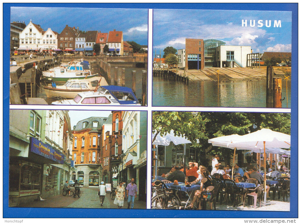 Deutschland; Husum Nordsee; Multibildkarte - Husum