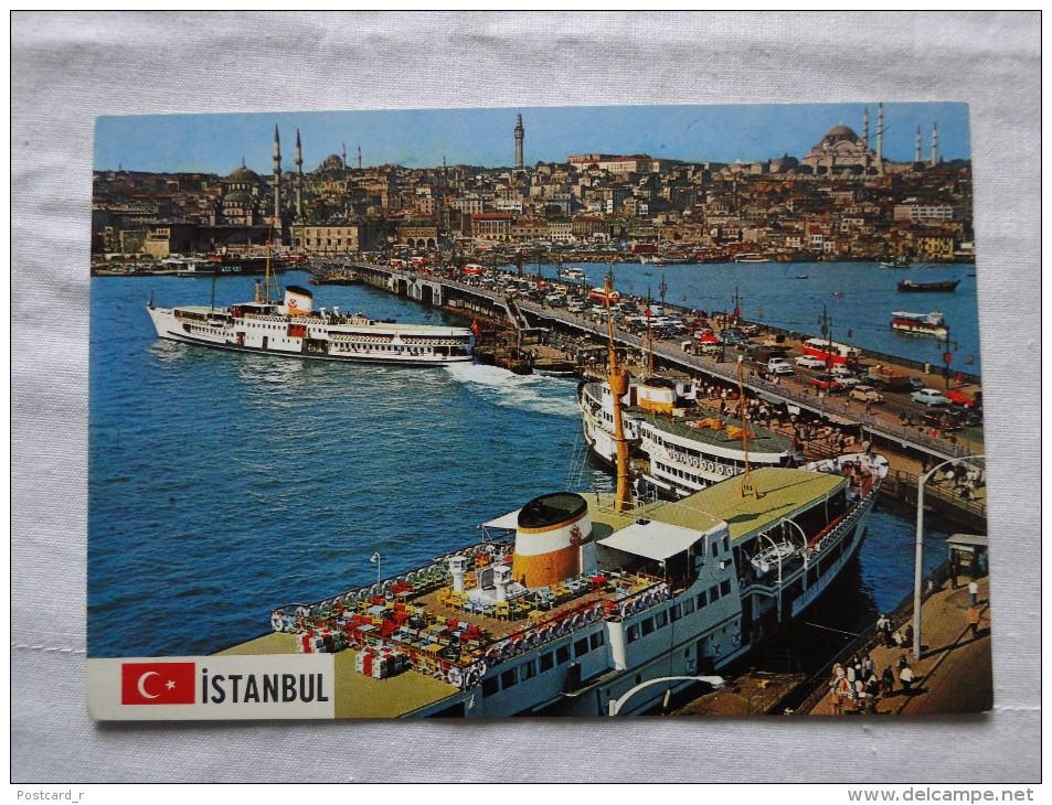 Turkey Istanbul Galata Bridge   A 98 - Turquie