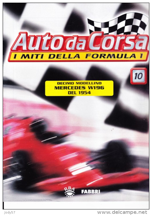 AUTO DA CORSA - I MITI DELLA FORMULA 1 - N.10 - FABBRI - RBA - 2001 - Engines