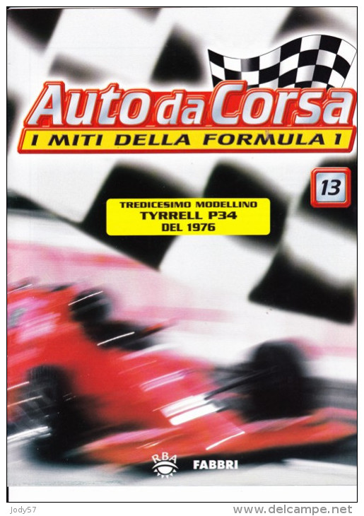 AUTO DA CORSA - I MITI DELLA FORMULA 1 - N.13 - FABBRI - RBA - 2001 - Engines