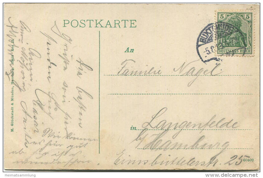 Buxtehude - Diele Eines Alten Bürgerhauses - Verlag M. Glückstadt & Münden Hamburg Gel. 1913 - Buxtehude