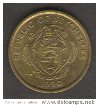 SEYCHELLES 10 CENTS 1990 - Seychelles