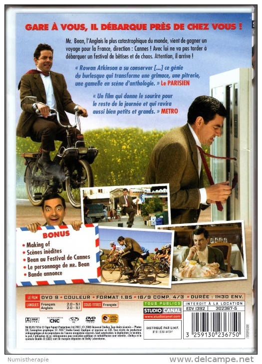 Mr. Bean : Les Vacances De Mr. Bean : Rowan Atkinson : 2007 : 1h30 - Comedy