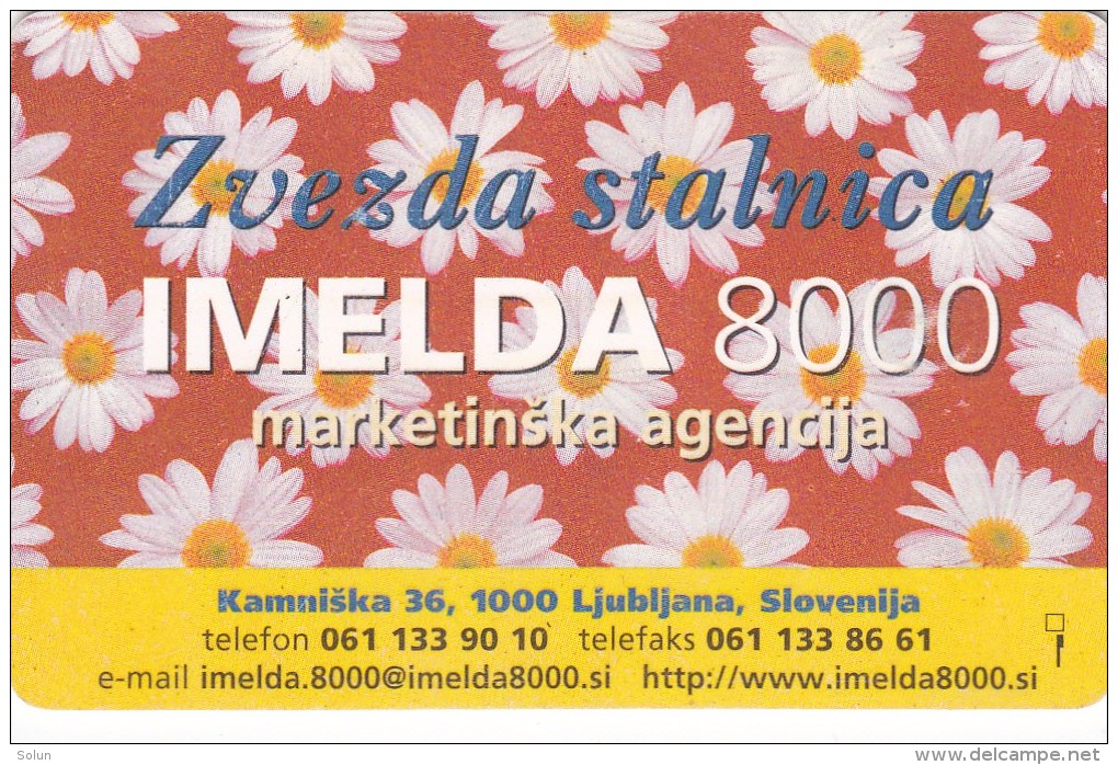 SLOVENIA SLOVENIJA PHONECARD 1997 KOMET HALE BOPP IMELDA 8000 SPACE ASTRONOMY  TELEKOM CAT.NO. 040 - Astronomie