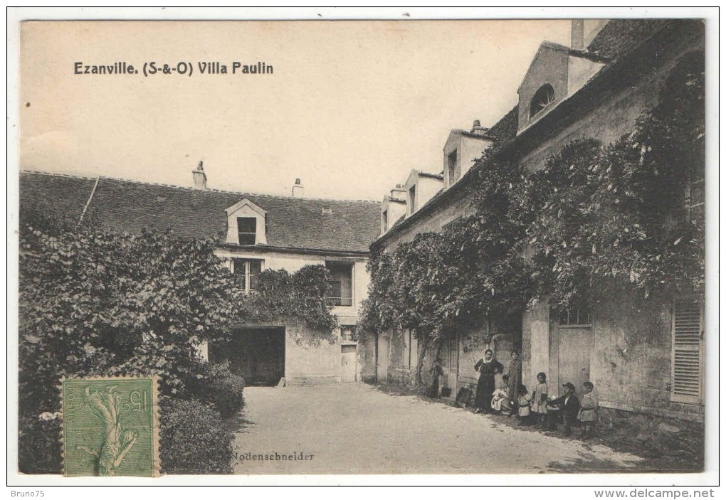 95 - EZANVILLE - Villa Paulin - Nodenschneider Laroche - 1920 - Ezanville
