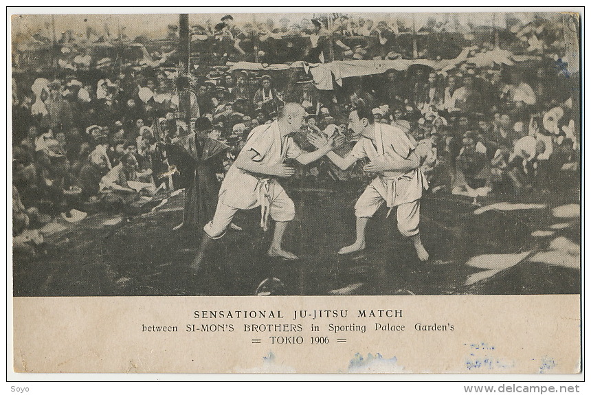 Art Martiaux Ju Jitsu à Tokyo Simon's Brothers 1906 - Artes Marciales