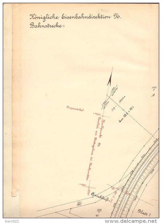 EISENBAHN - Vorschriften Für Das Vermessungswesen Im Bereiche Der Preussisch-Hessischen Eisenbahngemeinschaft - Técnico