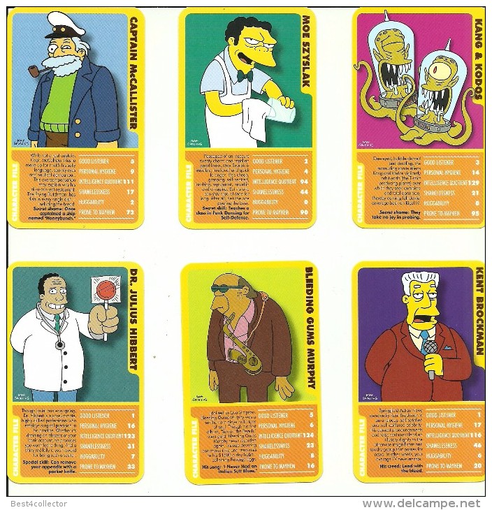 @@@ THE SIMPSONS PLAYIG CARDS WITH BOX, 29 PIECES, 2005 - Playing Cards (classic)