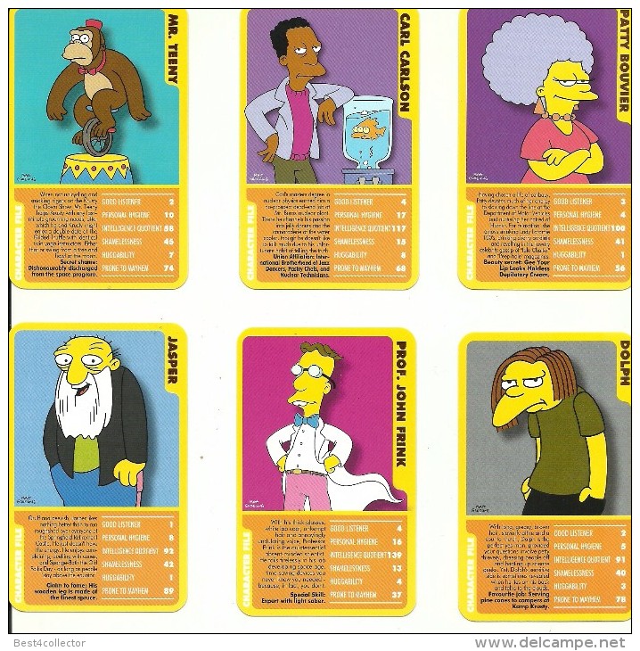 @@@ THE SIMPSONS PLAYIG CARDS WITH BOX, 29 PIECES, 2005 - Playing Cards (classic)