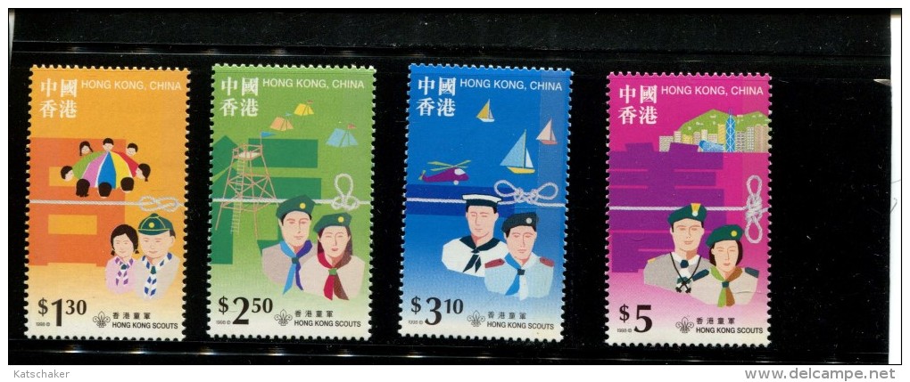 HONG KONG POSTFRIS MINT NEVER HINGED POSTFRISCH EINWANDFREI NEUF SANS CHARNIERE YVERT 866 869 - Nuevos