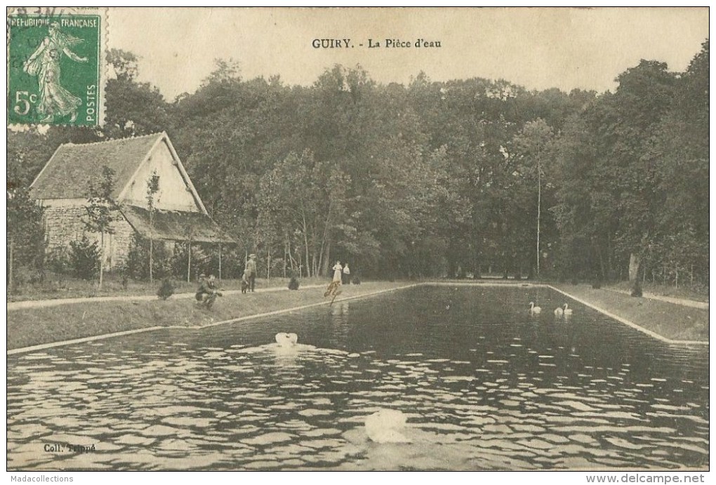 Guiry-en-Vexin   (95.Val D´Oise)  La Pièce D'eau - Guiry En Vexin