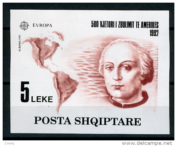 1992 - ALBANIA - Catg. Mi. Block 97 - NH - (BA/T23032016) - EUROPA € 60,00 - Albania