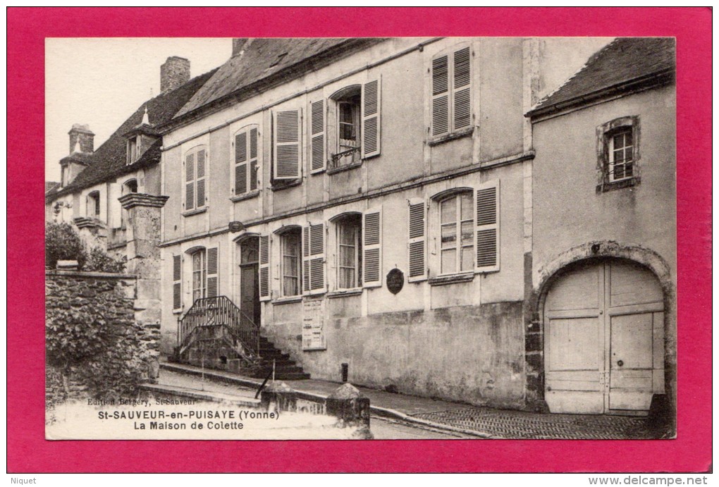 89 YONNE ST-SAUVEUR-en-PUISAYE, La Maison De Colette,  (Bergery) - Saint Sauveur En Puisaye