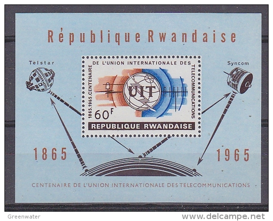 Rwanda 1965 UIT / Space M/s ** Mnh (27677) - Ongebruikt