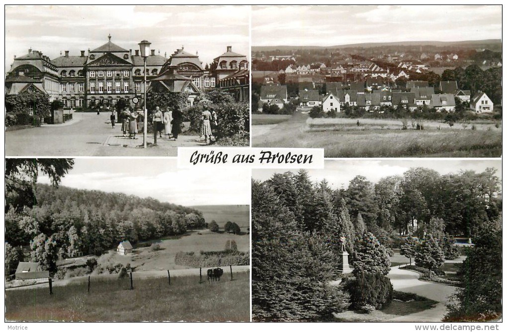 GRUSS AUS AROLSEN - Carte Multi-vues. - Bad Arolsen