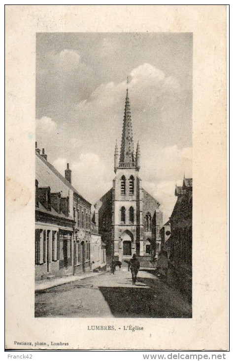 62. Lumbres. L'eglise - Lumbres