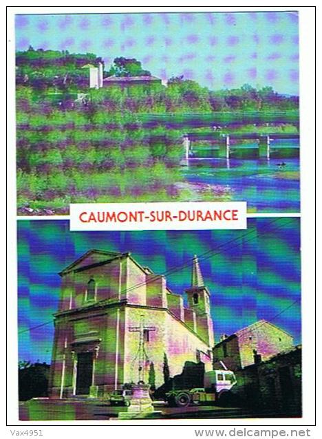 CAUMONT SUR DURANCE CHATEAU DE BOMPAS BORD DE LA DURANCE L EGLISE ****      A    SAISIR  ****** - Caumont Sur Durance