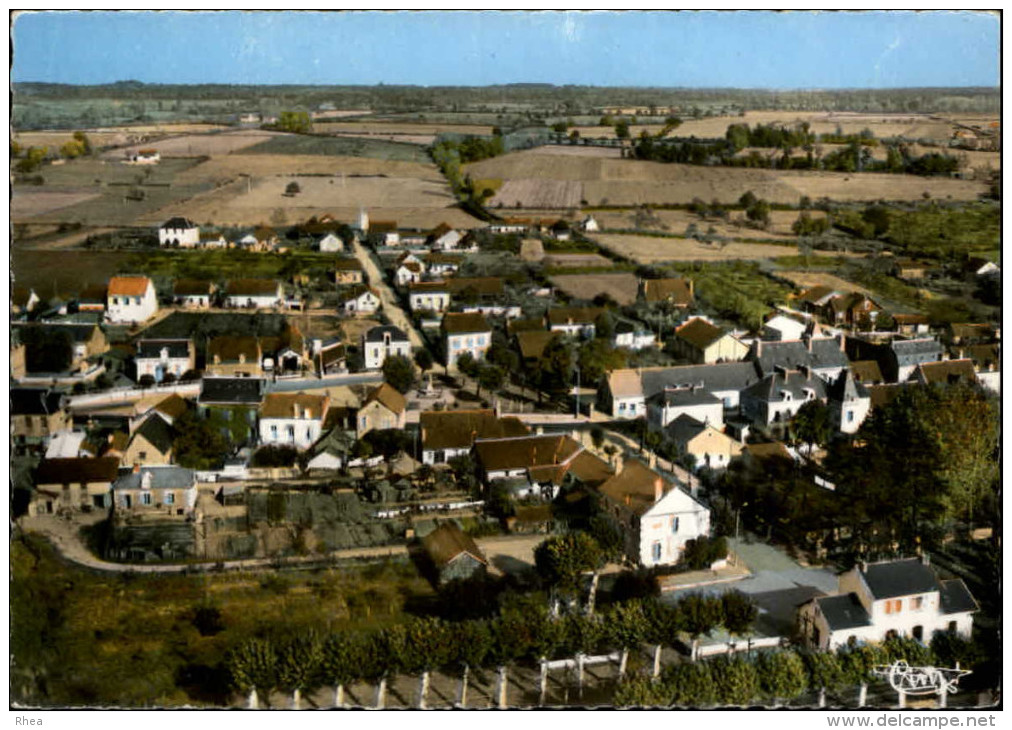 03 - VILLENEUVE-SUR-ALLIER - Vue Aérienne - Autres & Non Classés