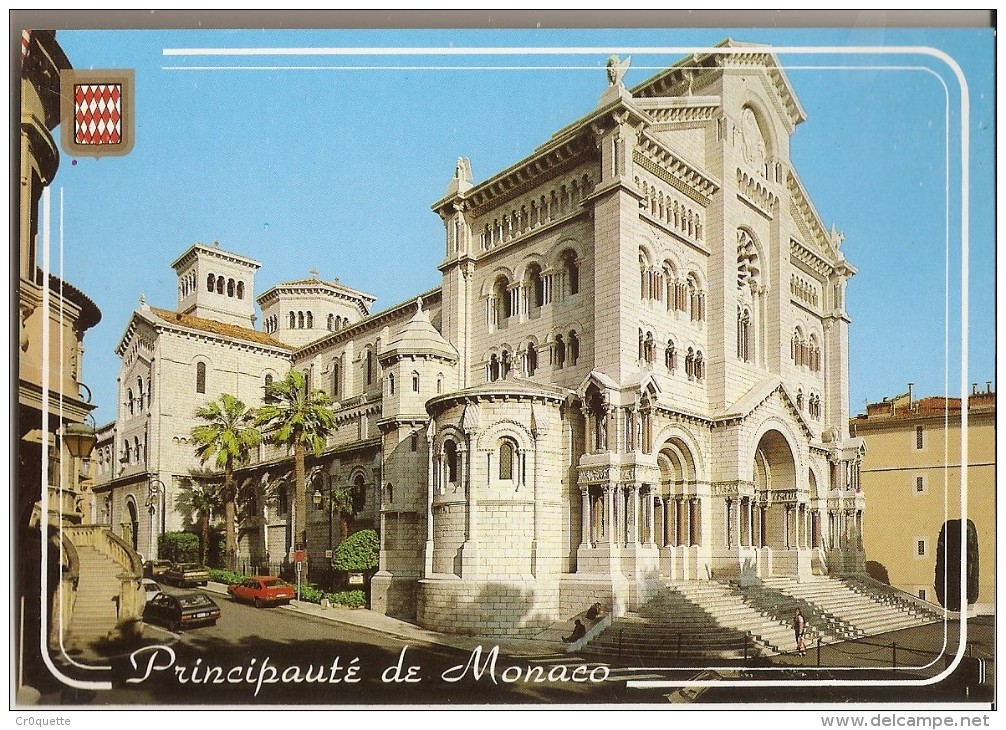 98000 MONACO MONTE CARLO - CATHEDRALE Vers 1990 - Cathédrale Notre-Dame-Immaculée