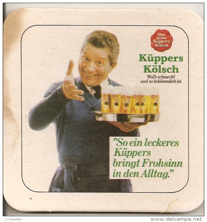 KUPPERS KOLSCH - Beer Mats