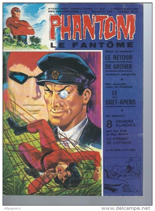 Phantom Le Fantôme N°396 Le Retour De Grover - Le Guet-apens De 1972 - Phantom