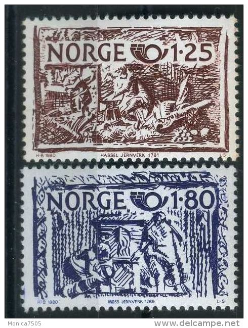 NORVERGE ( POSTE ) : Y&amp;T N°  777/778  TIMBRES  NEUFS  SANS  TRACE  DE  CHARNIERE ,  A  VOIR . - Neufs