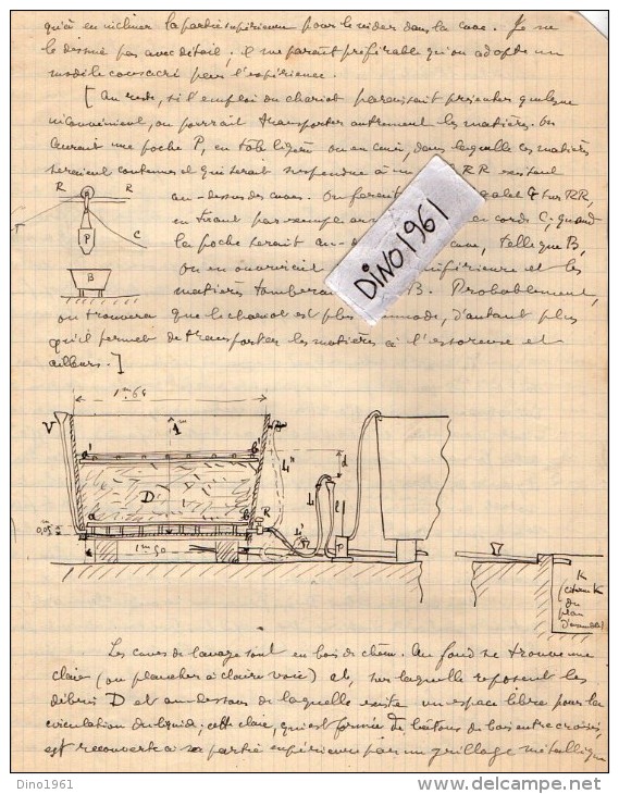 VP3586 - Tabac - Lettre + Note De Renseignements à L'intention De Mr GREEN De LIVERPOOL - Mr SCHLOESING à PARIS - Documentos