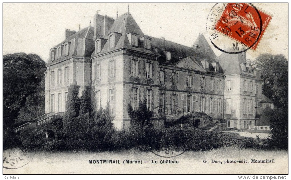 51 MONTMIRAIL Le Chateau Edit. G.DART - Montmirail