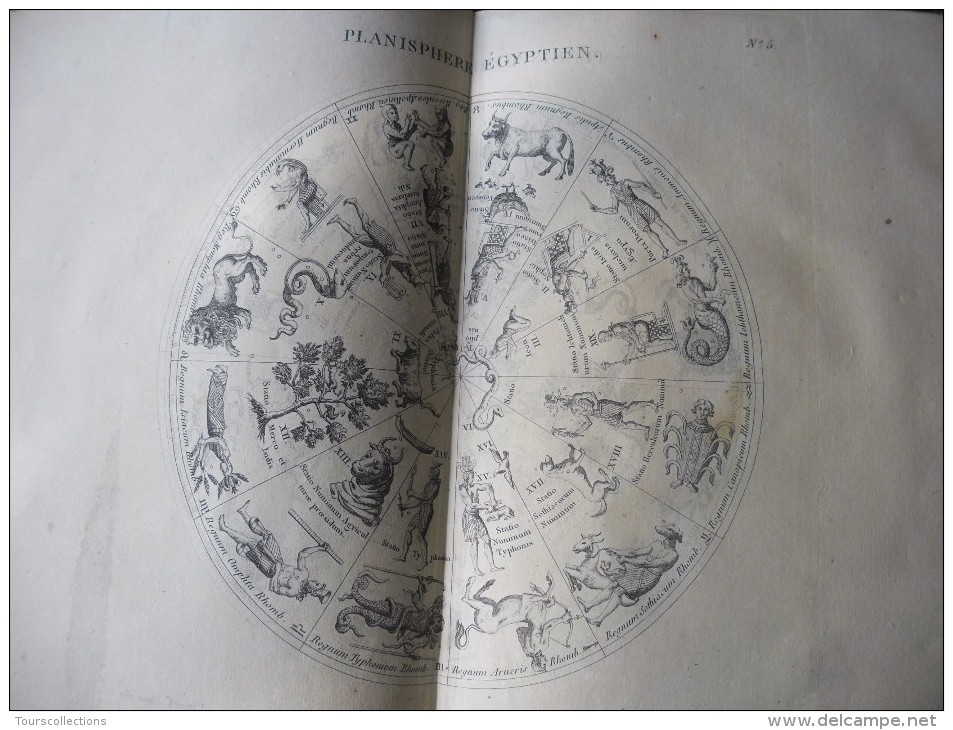 DUPUIS Planches De L'origine De Tous Les Cultes. Paris, Agasse, An III 1794 Astrologie Franc Maçon Astronomie Religion - 1701-1800