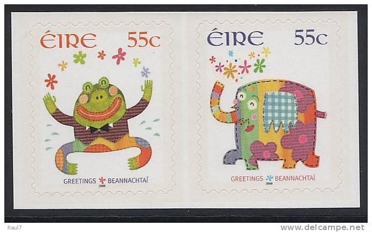 IRLANDE 2008 - Timbres Félicitations // Greetings Stamps - 2v Neuf // Mnh - Nuovi