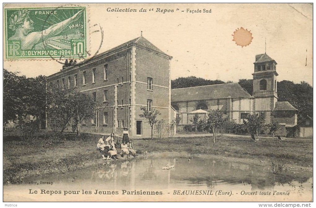 BEAUMESNIL - Le Repos Pour Les Jeunes Parisiennes. - Beaumesnil