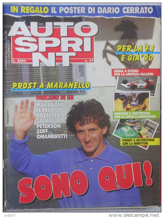 AUTOSPRINT - N.47 - 1989 - GIRO D' ITALIA - Motores