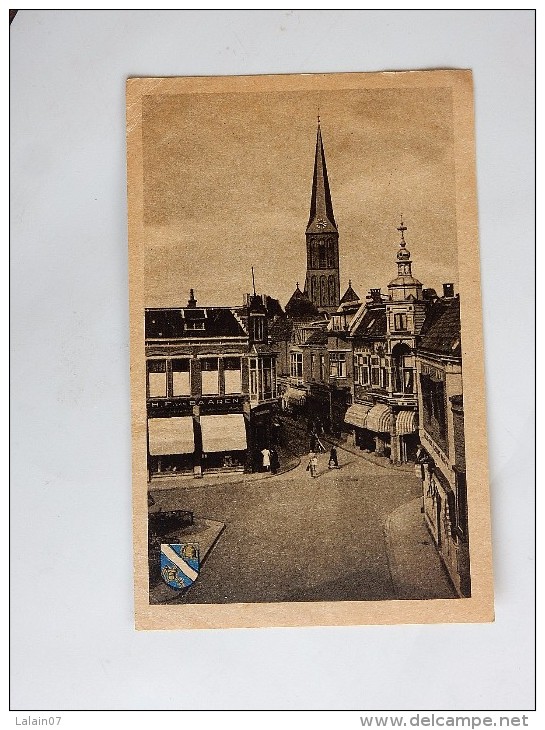 Carte Postale Ancienne : HENGELO BRINK, Stamp 1948 - Hengelo (Ov)