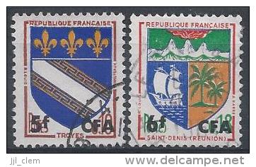 Réunion N° 346A-346B  Obl. - Usati