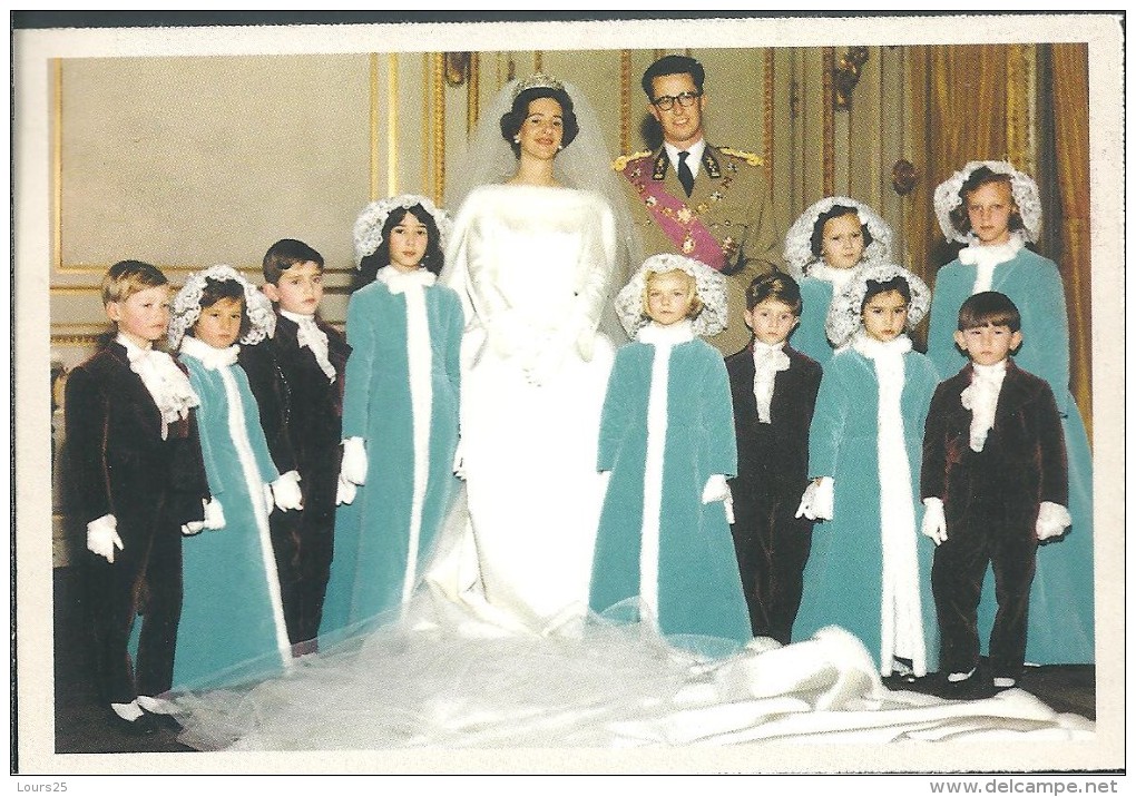 ! - Belgique - Mariage Du Roi Baudouin Et De Dona Fabiola De Mora Y De Aragon Le 15-12-1960 - Familles Royales