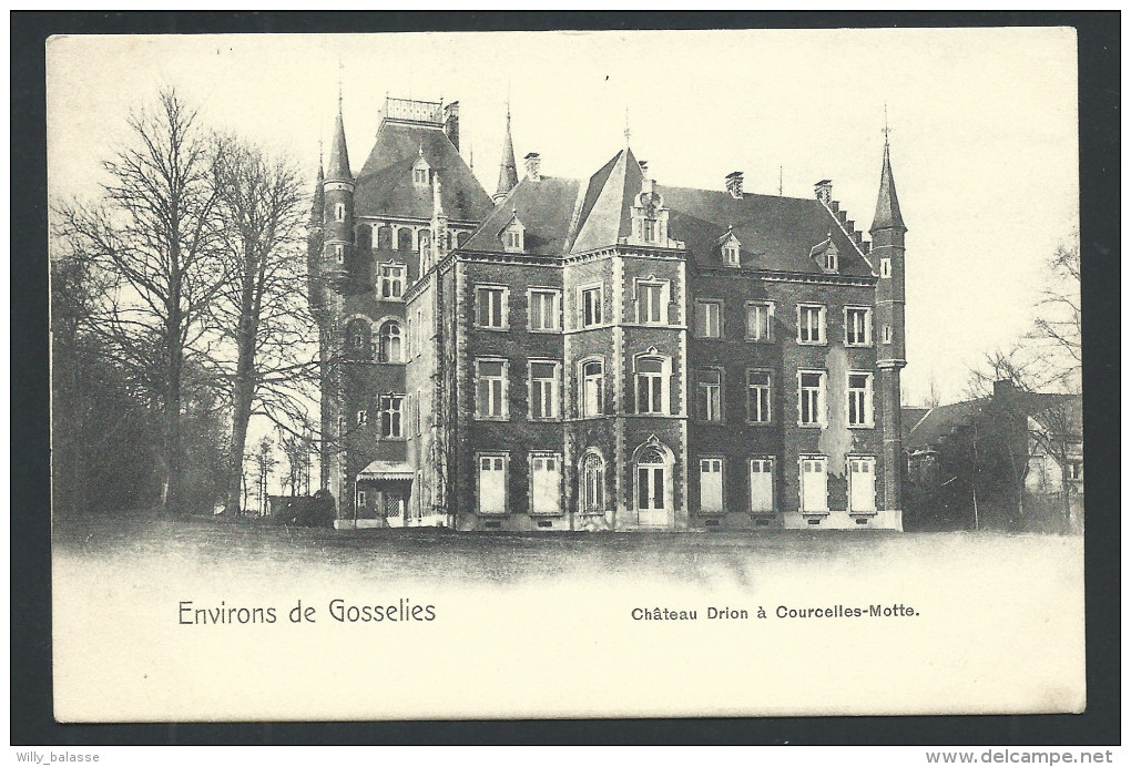 CPA - Environs De Gosselies - Château Drion à COURCELLES MOTTE   // - Courcelles