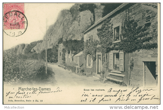 BELGIQUE MARCHE LES DAMES / Sous Les Rochers / - Autres & Non Classés