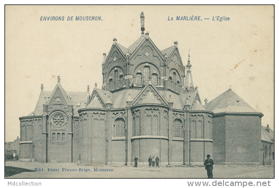 BELGIQUE MOUSCRON / La Marlière, L'Eglise / - Mouscron - Moeskroen