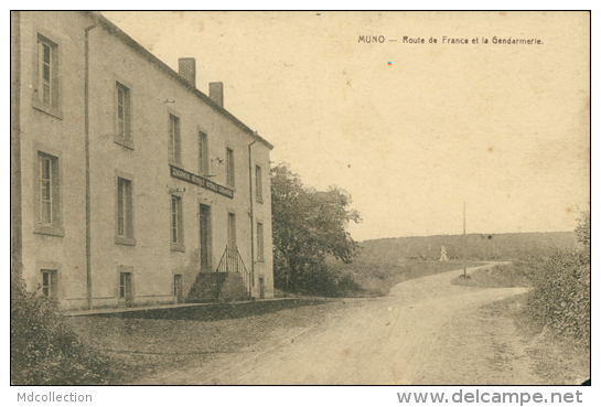 BELGIQUE MUNO / Route De France Et La Gendarmerie / - Autres & Non Classés