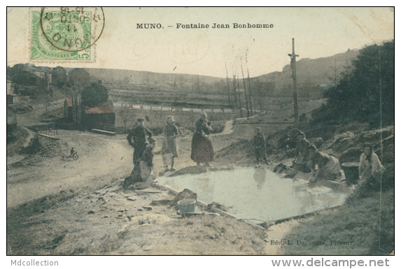 BELGIQUE MUNO / Fontaine Jean Bonhomme / CARTE COULEUR - Autres & Non Classés