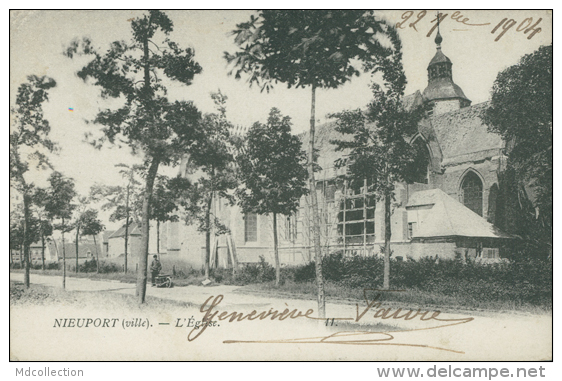 BELGIQUE NIEUPORT / L'Eglise / - Nieuwpoort