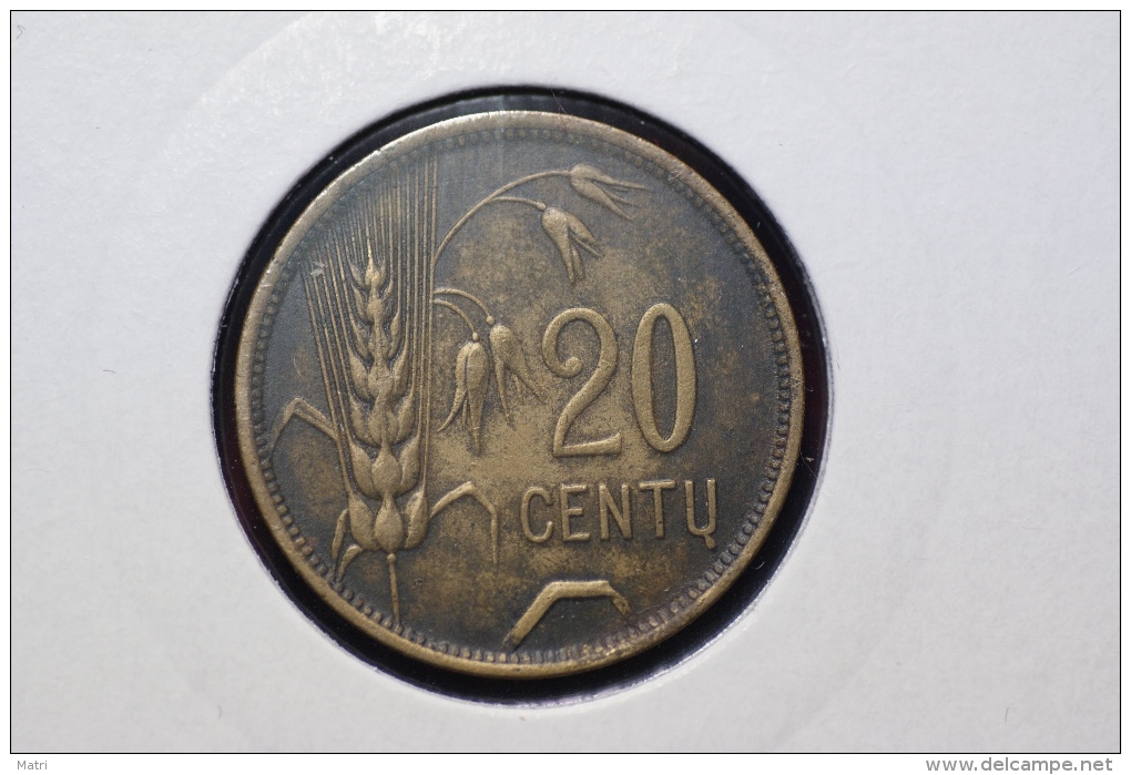 Lithuania 20 Centu 1925 Km#74 - Litouwen