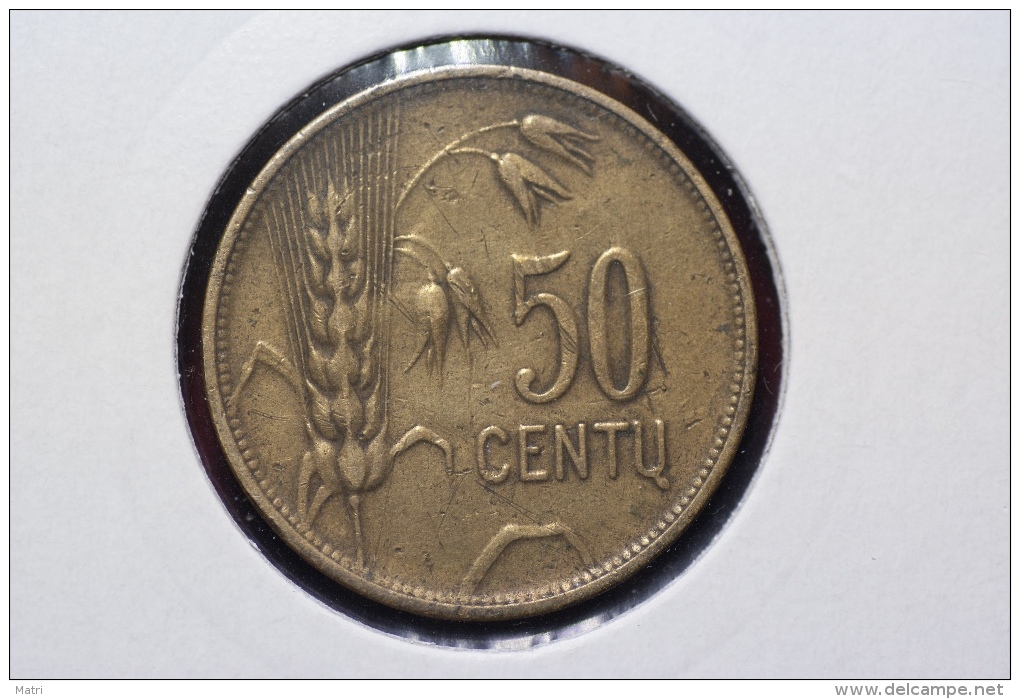 Lithuania 50 Centu 1925 Km#75 - Lituanie