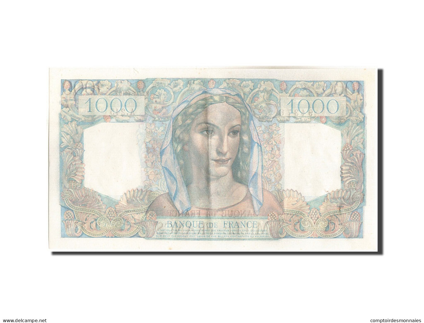 Billet, France, 1000 Francs, 1 000 F 1945-1950 ''Minerve Et Hercule'', 1946 - 1 000 F 1945-1950 ''Minerve Et Hercule''